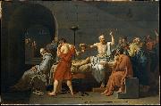 Jacques-Louis  David The Death of Socrates Germany oil painting artist